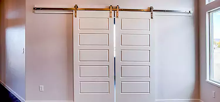 Glass Barn Door with Installation Hardware Kit Eldersburg